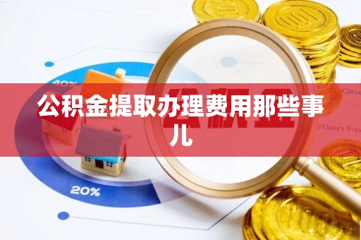 城关公积金提取办理费用那些事儿